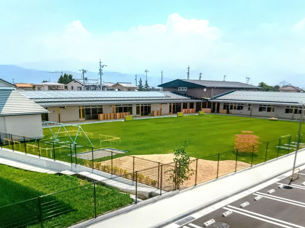 三郷東部認定こども園建設事業 機械設備工事 完了
